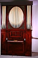 Chamber Organ, Samuel Green (British, Cuddesdon, Oxfordshire 1740–1796 Isleworth, Middlesex), Mahogany, cloth, ivory, ebony, brass, British